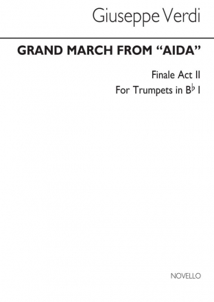 Giuseppe Verdi, Grand March From 'Aida' (Tpt 1) Trumpet Buch