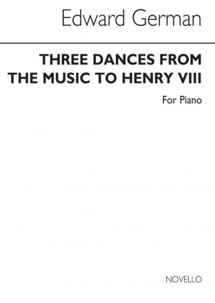 Three Dances From Henry VIII Klavier Buch