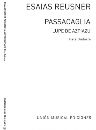 Passacaglia Gitarre Buch