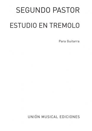 Estudio En Tremolo Gitarre Buch