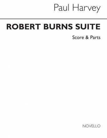 Peter Harvey, Robert Burns Suite Saxophone Partitur + Stimmen