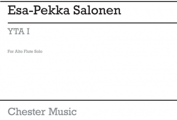 Esa-Pekka Salonen: YTA 1 For Alto Flute Alto Flute Score