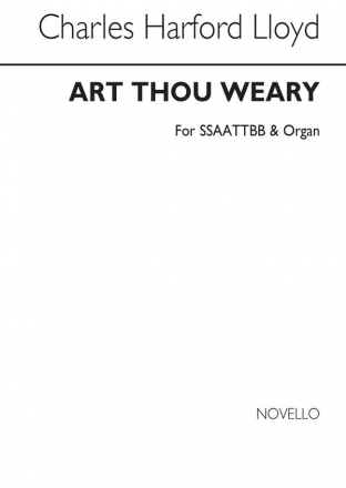 Art Thou Weary? SATB Chorpartitur