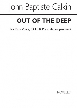 Out Of The Deep Bass Voice, SATB and Piano Chorpartitur