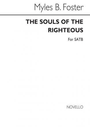 The Souls Of The Righteous Chor Chorpartitur