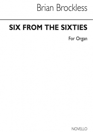 Six From The Sixties - Organ Orgel Buch