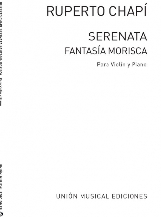 Serenata Morisca Violine und Klavier Partitur