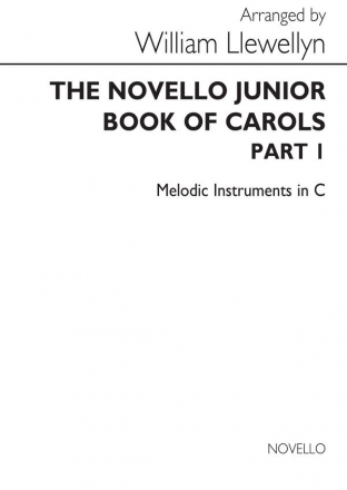 William Llewellyn, Novello Junior Book Of Carols Part 1 Flute, Oboe, Violin or C-Melody Instruments Buch