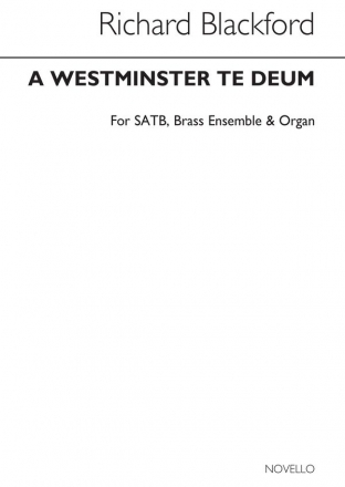 Richard Blackford, A Westminster Te Deum (Brass Ensemble Parts) Blechblserensemble Buch