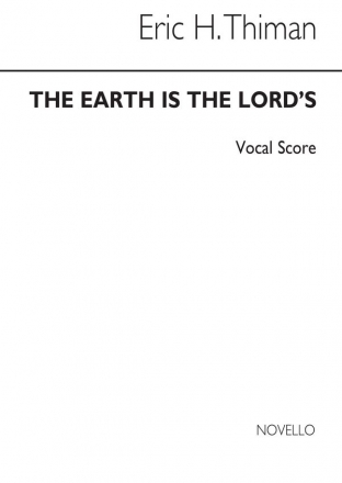 Eric Thiman, The Earth Is The Lord's Ensemble Buch