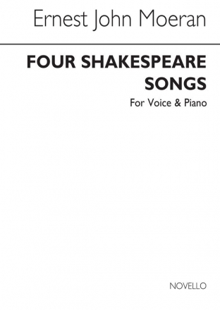 E.J Morean, Four Shakespeare Songs High Voice and Piano Buch