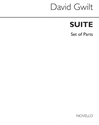 David Gwilt, Suite For Woodwind And Brass (Parts) Wind Ensemble Buch