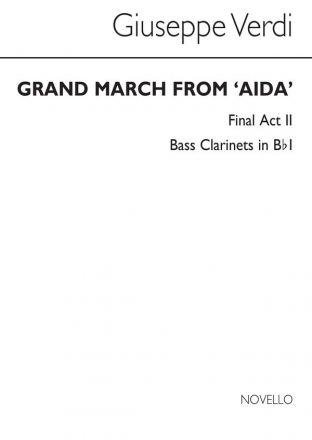 Giuseppe Verdi, Grand March From 'Aida' (Bass Clt 1) Bass Clarinet Buch