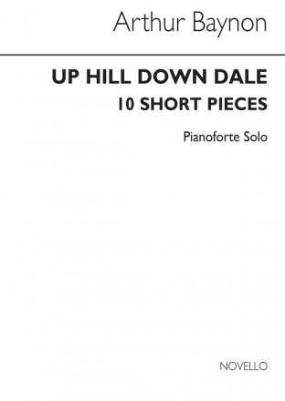 Arthur Baynon, Baynon Up Hill Down Dale Piano Klavier Buch