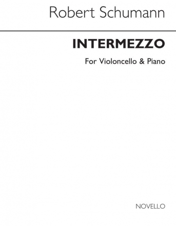 Robert Schumann, Intermezzo (Rostal) Cello und Klavier Buch