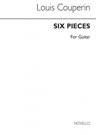 Louis Couperin, Six Pieces for Guitar (arr. Duarte) Gitarre Buch