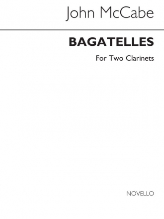 John McCabe, John Bagatelles for Two Clarinets Clarinet Buch