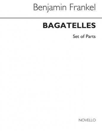 Benjamin Frankel, Bagatelles For 11 Instruments Chamber Ensemble Buch