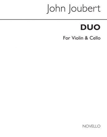 John Joubert, Duo For Violin And Cello Violin and Cello Buch