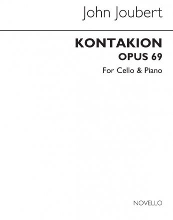 John Joubert, Kontakion for Cello and Piano Cello und Klavier Buch