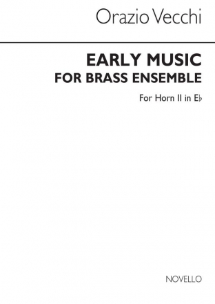 Lawson, Early Music For Brass Ensemble (Horn2 In Eb Part) Brass Instruments Buch