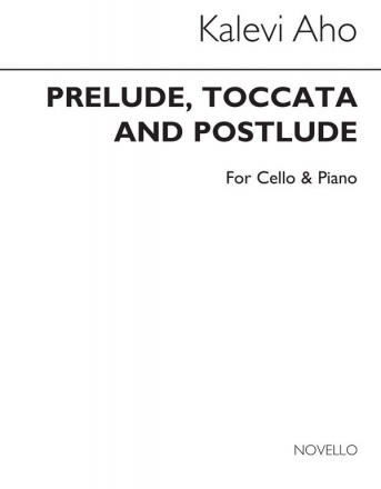 Kalevi Aho, Prelude Toccata And Postlude Cello und Klavier Buch