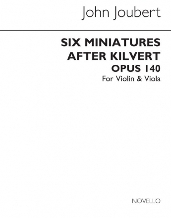 John Joubert, Six Miniatures After Kilvert Op.140 Violin Viola Buch