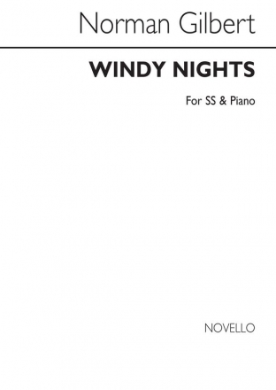 Norman Gilbert, Windy Nights for SS Soprano Voice Buch