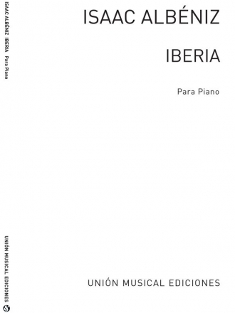 Isaac Albniz, Triana From Iberia For Piano Klavier Buch