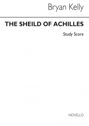 Bryan Kelly, Shield Of Achilles String Instruments Tenor Percussion Studienpartitur