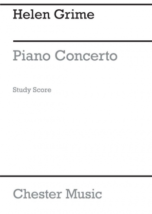 Helen Grime, Piano Concerto Piano and Ensemble Studienpartitur