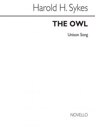 Harold H. Sykes, The Owl Unison Voices Chorpartitur