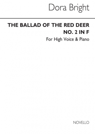 Ballad Of The Red Deer High Voice and Piano Buch