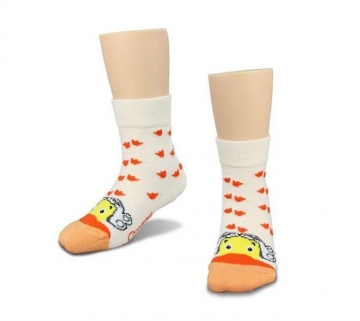 BOE7873 Entensocken fr Kinder Gre 19-22