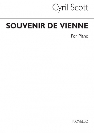 Cyril Scott, Souvenir De Vienne Piano  Buch