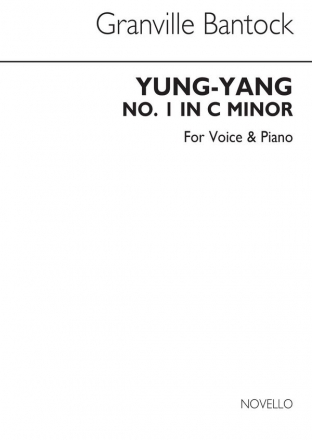 Granville Bantock, Yung-yang for Medium Voice and Piano accompaniment Vocal and Piano Buch