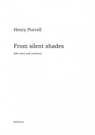 Henry Purcell, From Silent Shades Voice, Harpsichord and Continuo Buch