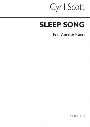 Cyril Scott, Sleep Song-high Voice/Piano (Key-f Minor) High Voice and Piano Buch