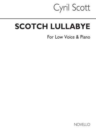 Cyril Scott, Scotch Lullabye Op57 No.3-low Voice/Piano (Key-d) Low Voice and Piano Buch