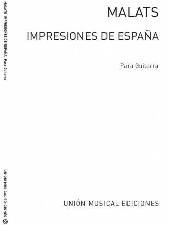 Madonna, Impresions De Espaa-No.2 Serenata Espaola Gitarre Buch