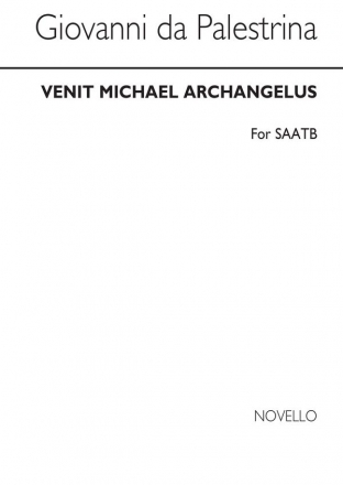 Giovanni Palestrina, Venit Michael Archangelus SATB Chorpartitur