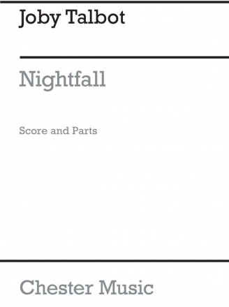 Joby Talbot: Nightfall (Score and Parts) String Quartet Score and Parts