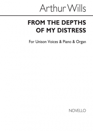 Arthur Wills, From The Depths Of My Distress Vocal and Piano Chorpartitur