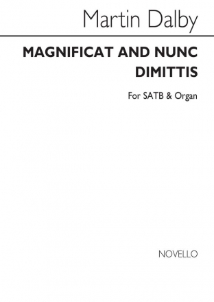 Martin Dalby, Magnificat & Nunc Dimittis (Paisley Abbey) SATB and Organ Chorpartitur