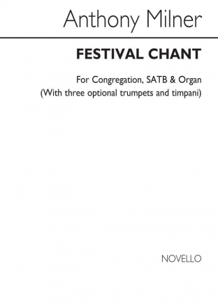 Anthony Milner, Festival Chant SATB Chorpartitur