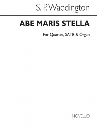 S.P. Waddington, Ave Maris Stella SATB Chorpartitur