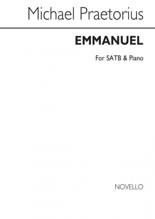 Michael Praetorius_Walter Emery, Emmanuel (English Version By Walter E SATB and Piano Chorpartitur