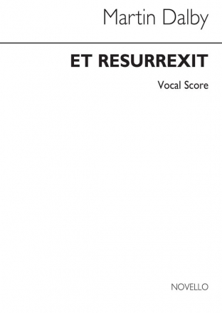 Martin Dalby, Et Resurrexit SATB and Organ Stimme