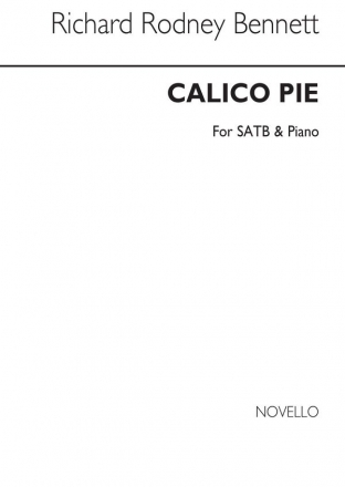 Richard Rodney Bennett, Calico Pie - 1st Movement for SATB Chorus SATB Chorpartitur