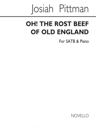 Josiah Pittman, Oh! The Roast Beef Of England SATB and Piano Chorpartitur